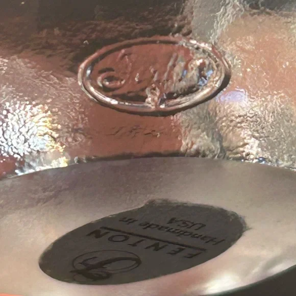 Vintage Fenton Art Glass Bear Figurine: Aquamarine Heart Birthstone - Picture 6 of 6